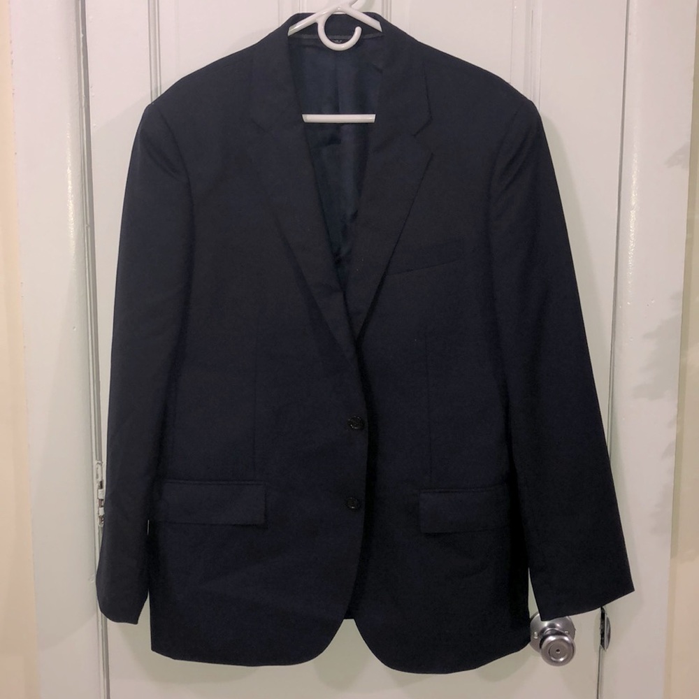 JCrew Ludlow Slimfit suit double vent Italian wool